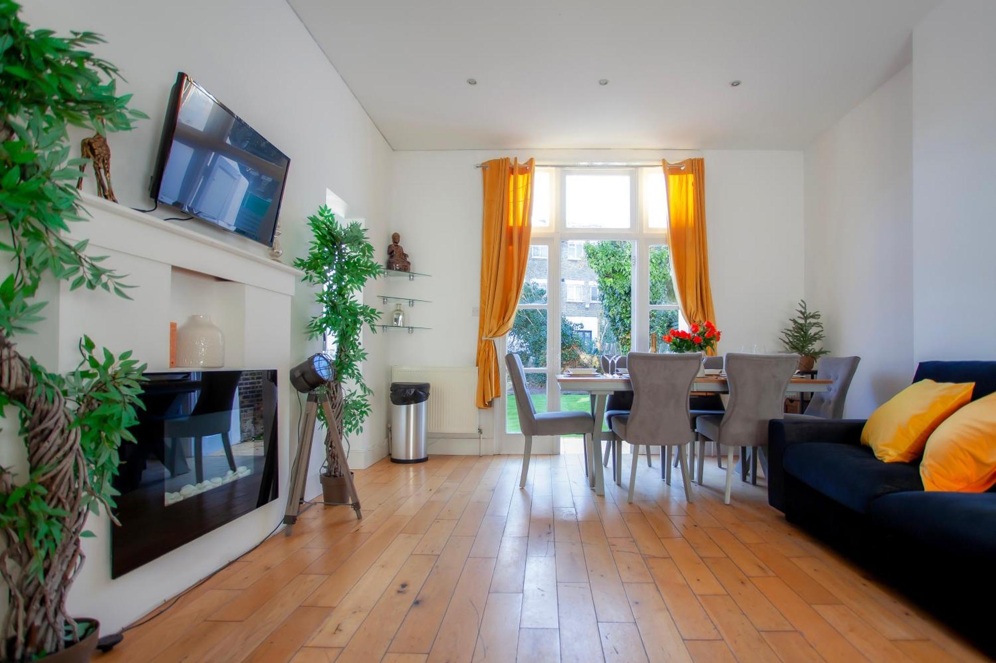Apartmán Templar Large Garden Flat Londýn Exteriér fotografie